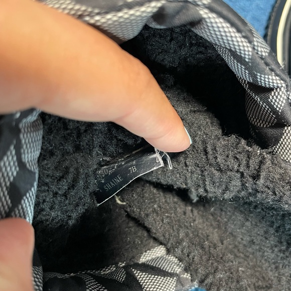 Coach Shaine Black/Grey Winter Boots Size 7 - Picture 6 of 7